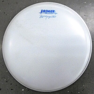 Vintage Premier 8810 Rod Morgenstein Signature 10'' White Coated Batter Drum Head