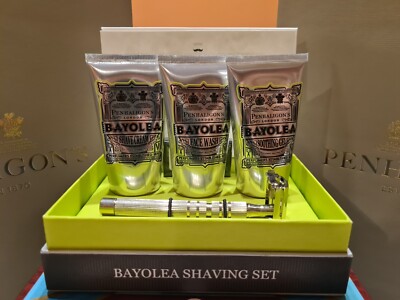 Brandneu verpackt Penhaligon's Bayolea Rasur Reiseset - eingestellt