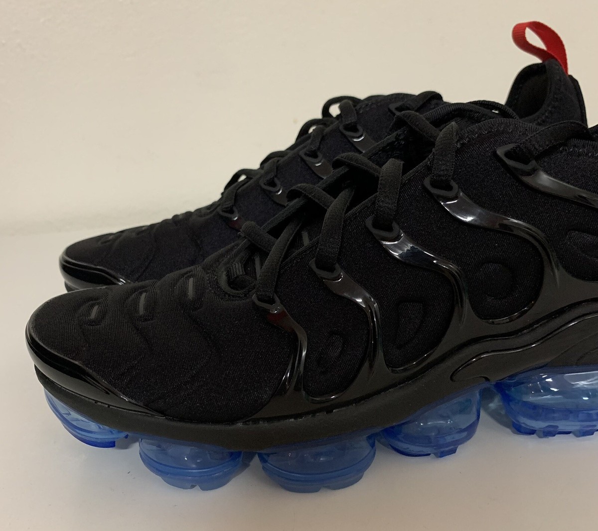 Nike Air Vapormax Plus Mens Sz 8/ Women's Sz 9.5 Black Icy