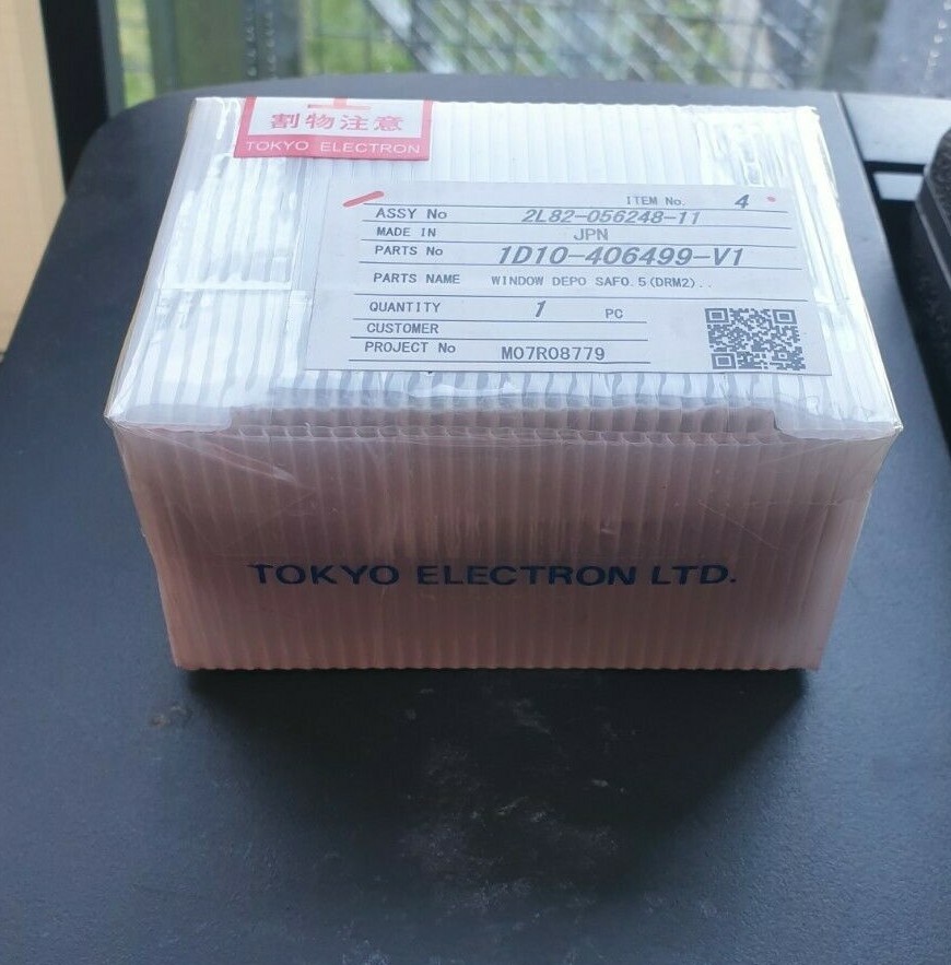 TOKYO ELECTRON 1D10-406499-V1 WINDOW DEPO SAFO 5 (DRM2) (R5S3.5)