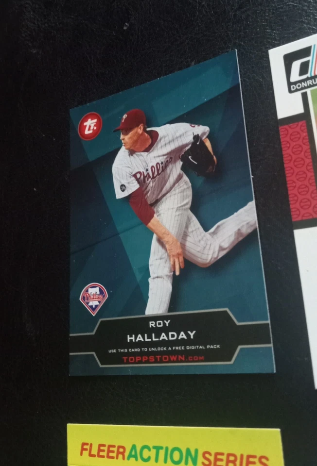 Lote de 5 cartas de los Philadelphia Phillies Roy Halladay Pete Rose raro Cliff Lee Foto 2 de 4