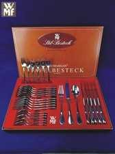WMF Marburg 30 teiliges Cromargan Komplett Besteck Tafelbesteck + Besteckkasten