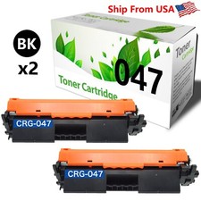 2-PK CRG047 Toner Cartridge 047 CRG-047 for ImageCLASS LBP113W MF113W Printers