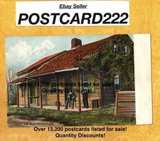 CT Greenwich 1908-14 antique postcard OLD TOLL GATE HOUSE Connecticut