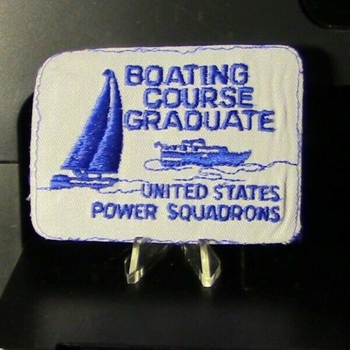 Patch Boating Course Graduate, United States Power Squadrons (Boating