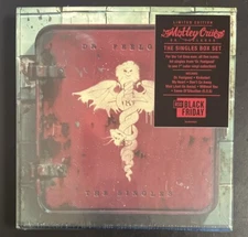 MOTLEY CRUE DR. FEELGOOD THE SINGLES BOXSET RSD 2024 BLACK FRIDAY 7” VINYL SET
