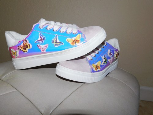 Steve Madden JBubble Metallic Girls Sneaker Size 4 - Picture 18 of 18