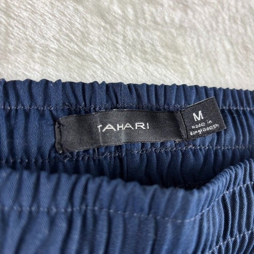 Tahari Men's Pants Men's Medium Elastic Waist Casual / Work Navy - Picture 4 of 6