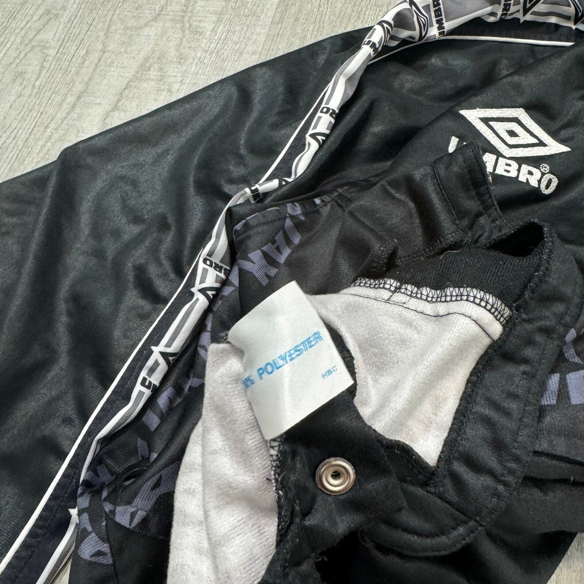 Vintage Umbro Ajax Training Jacket Mens Large Black 90s Vintage Umbro Ajax Training Jacket Mens Large Black 90s
