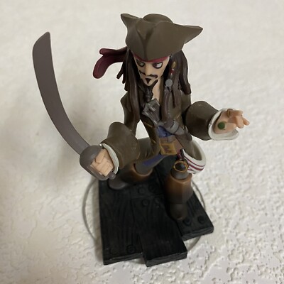 Disney Infinity Jack Sparrow Figure Character Pirates of the Caribbean ...