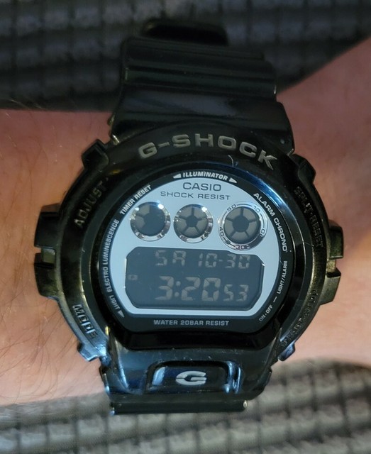 Casio G-shock Dw-6900nb Quartz Watch 