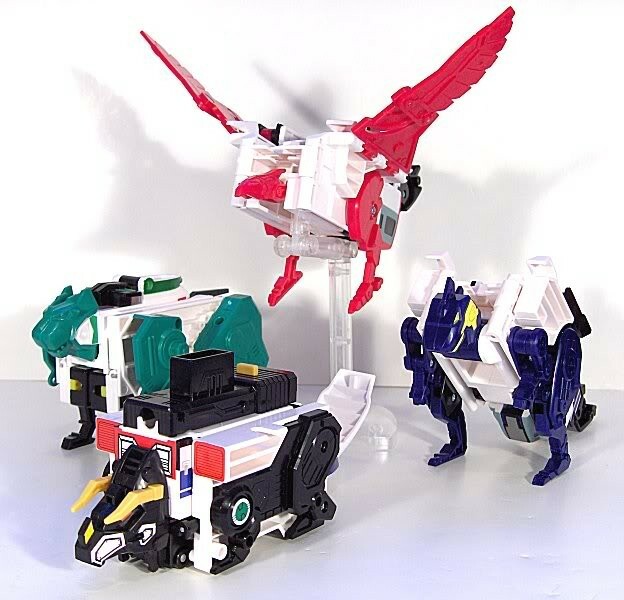 Takara Brave Express Mightgaine: Battle Bomber (Tri + Horn