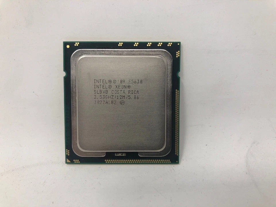 Intel CPU Xeon E5630 2.53GHz Quad-Core Processor 12MB Cache 5.86GT/s (Used) - Image 3 of 3