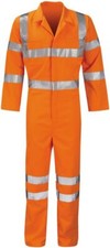 Hercules Apollo PCRTBS Durable Orange Workwear Reg Length Coverall Size XL-3XL