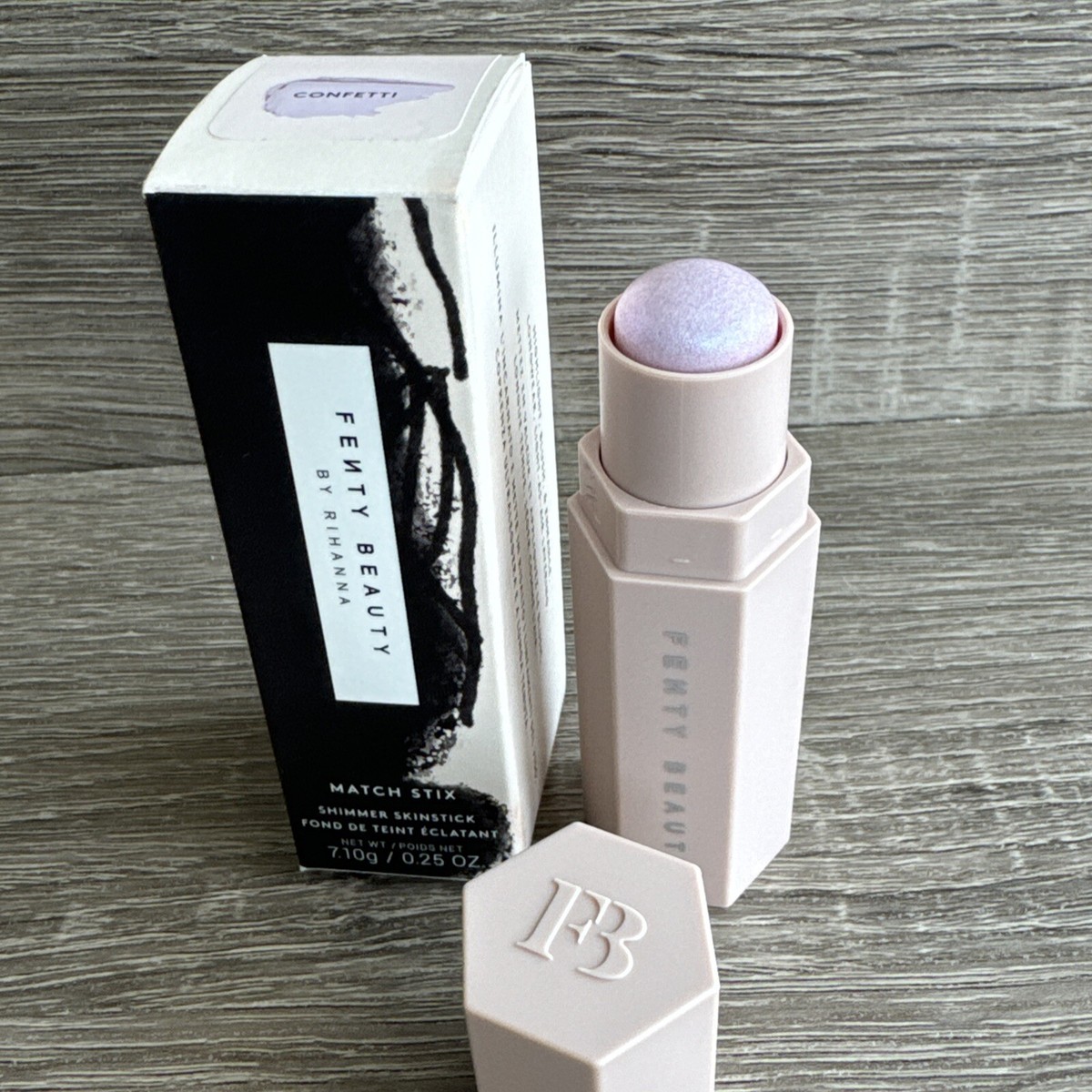 Fenty Beauty Match Stix Highlighter Confetti Lilac Purple Shimmer
