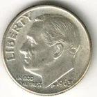 USA - 1963D - Dime - Roosevelt Silver - Low Mintage - #13236RG