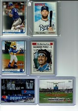 2019 Opening Day Baseball Kansas City Royals Team Set (10) Base Cards +Plus+