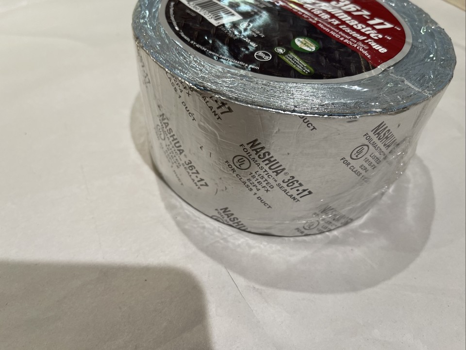 Nashua 36717 FoilMastic Butyl Rubber Sealant Tape 3 in. x 100 ft