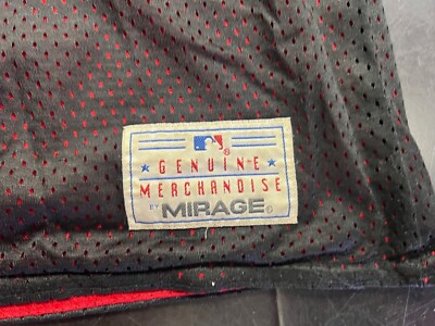 Vintage Reversible NY New York Yankees Black and Red Mirage