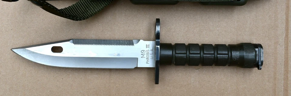 PRIMEIRO - 1987 PHROBIS III M9 - 3 linhas geração 3 - faca edição exército - não topo plano - Imagem 4 de 4