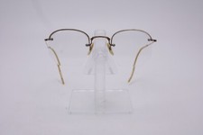 Antique Vtg Sharon Half Rim 12kt Gold Filled Eyeglasses