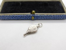 Sterling Silver Old Fashioned Fire Bellows Charm Pendant Vintage c1970