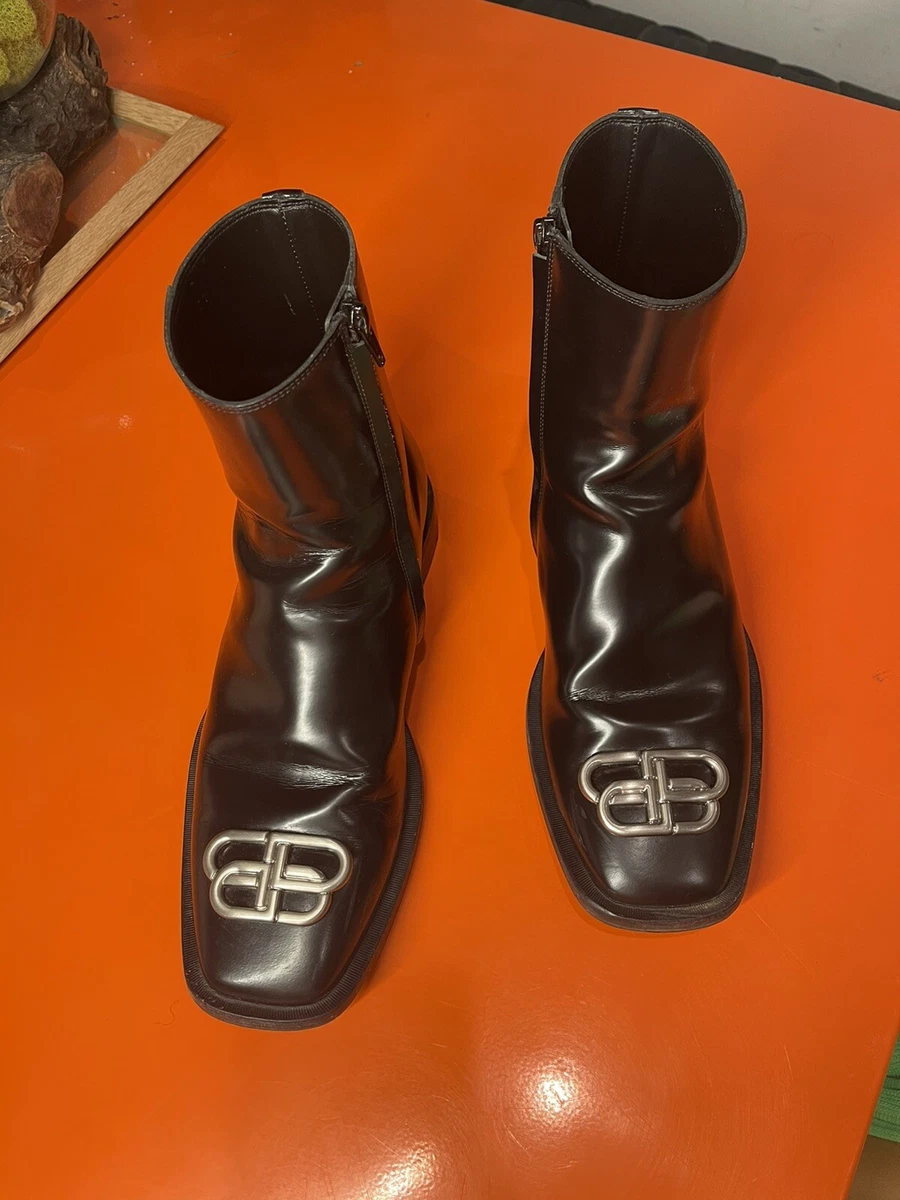 Balenciaga Logo Boots