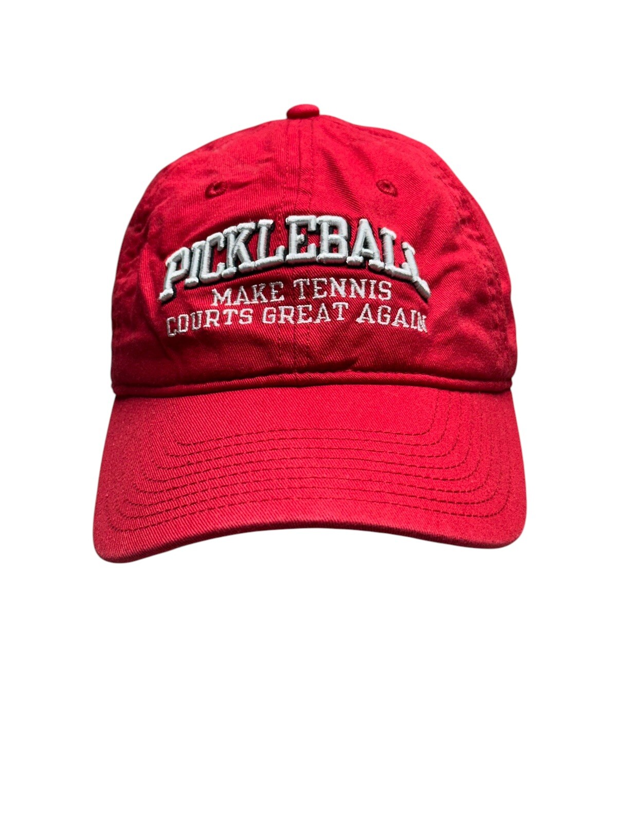 Pickleball Make Tennis Courts Great Again Adjustable Hat  617