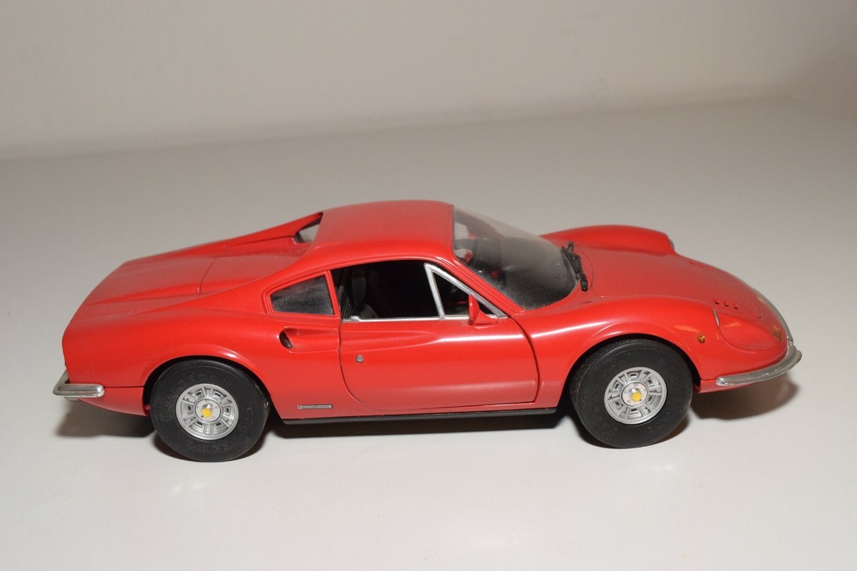 新品未使用！1/18 ANSON製　フェラーリ ディーノ246GT 赤 ANSON 1/18 フェラーリ ディーノ 246GT FERRARI DINO ミニカー