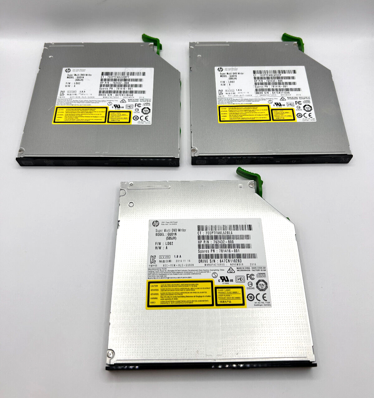 HP GUD1N Super Multi DVD Writer Lot X 3 Units eBay