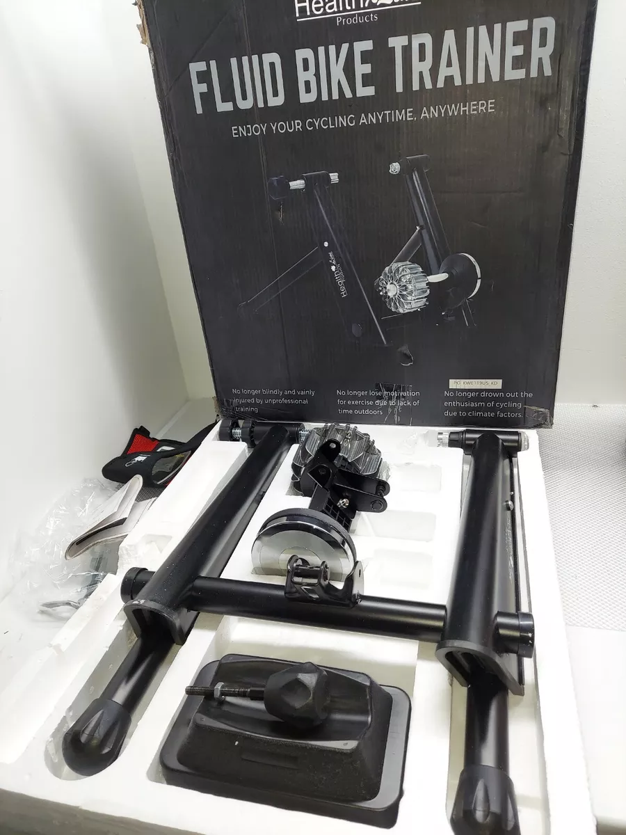 Health line fluid bike trainer sale