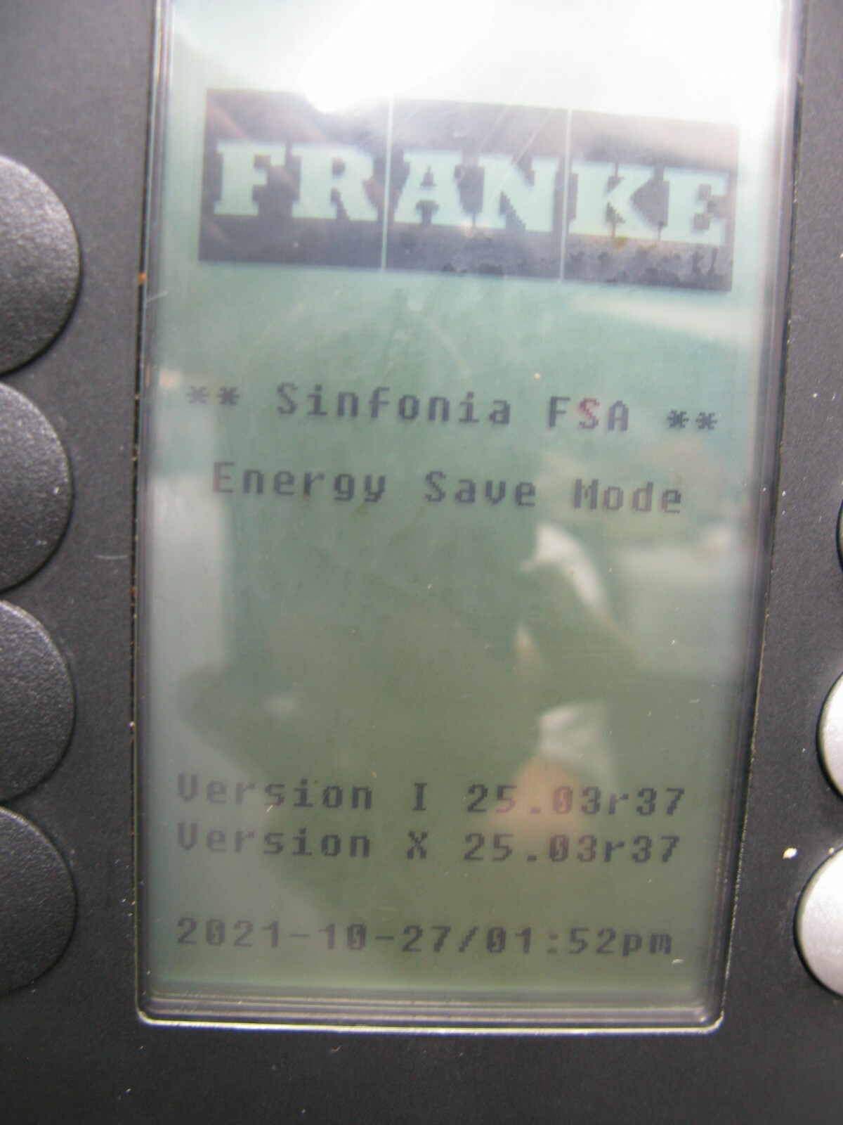 Franke Sinfonia Commercial Espresso Machine for PARTS / REPAIR, Powers