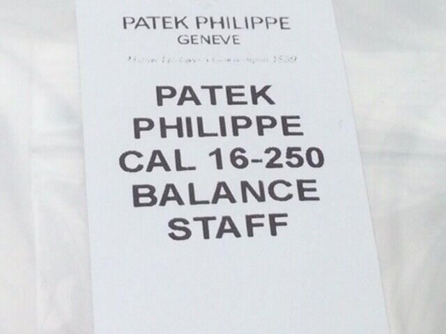 Patek Philippe Genuine BALANCE STAFF FOR CAL 16-250