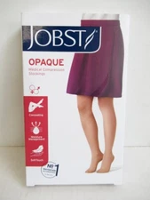 Jobst 115741 Opaque Midnight Navy 20-30 mmHg Medium Knee CT Compression NEW