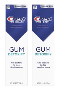 Crest Pro-Health Gum Detoxify Deep Clean Toothpaste, 4.8oz (pack of 2)