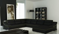 Ecksofa Ledersofa Polster Wohnlandschaft Couch Sitz Eck Garnitur U Form Eltmann