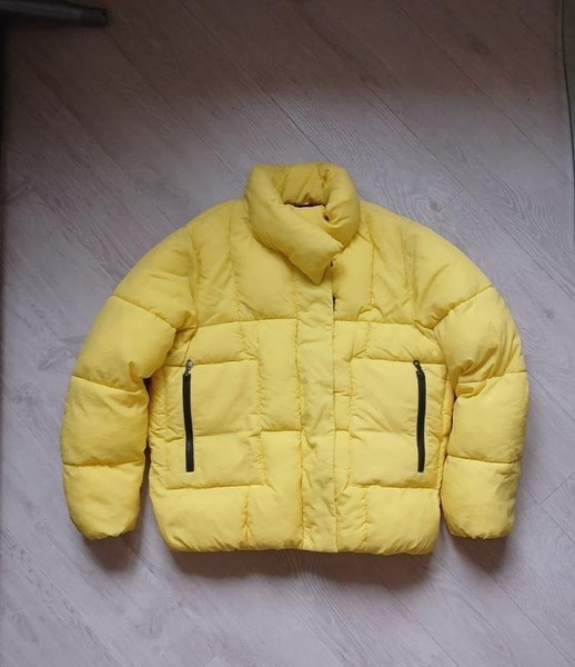 Women Baum und Pferdgarten Puffer Jacket Yellow