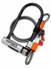 NEW Kryptonite KryptoLok Bike U-Lock Cable Ke...