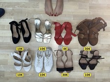 8x Damenschuhe Gr. 39, verschiedene Modelle m...