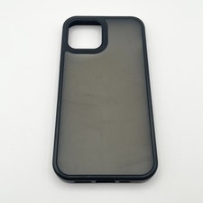 Handyhülle iPhone 12 Black Schwarz Grau Appl...