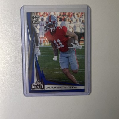 2023 Leaf Draft - V2 Jaxon Smith-Njigba #B2-9 Blue (RC)