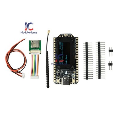 Heltec V4 ESP32 LoRa 32 WiFi 28dBm Dev Board Solar/GNSS Antenna GPS Module