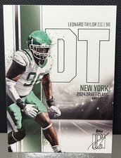 2024 Topps Signature Class #163 Leonard Taylor III RC