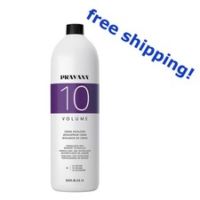 Pravana Creme Developer 10 Volume 1 liter / 33.8 Fl. Oz - free standard shipping