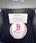 2026 Fanatics Under Wraps Garrett Crochet Signed Team Logo Baseball Fanatics Aut