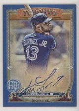 2020 Topps Gypsy Queen Blue 36/99 Lourdes Gurriel Jr #GQA-LGJ Auto 5w7