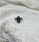 Vintage Bell Trading Post Sterling Silver Turquoise Ring(Size 6.5)