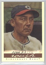 2003 Gallery Hall of Fame Edition Artist Proof Edd Roush (White C On Cap) #9 0c2