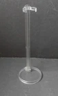 Vintage Clear Plastic 3 Part Barbie Logo Doll Stand