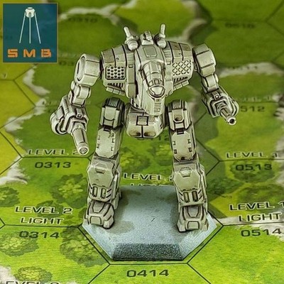 Naga II | Sir Mortimer Bombito | 3D-Printed Miniature for Battletech